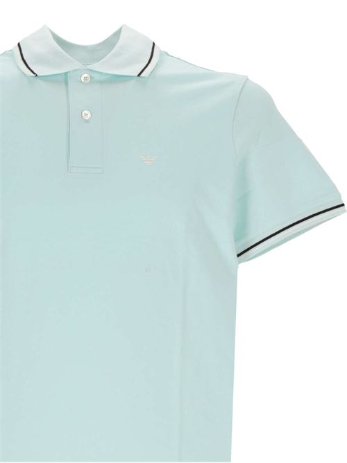 Polo Turchese Emporio Armani. Emporio Armani | 8N1FB31JPTZ0743